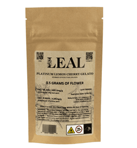 Leal - Platinum Lemon Cherry Gelato Flower - 3.5g