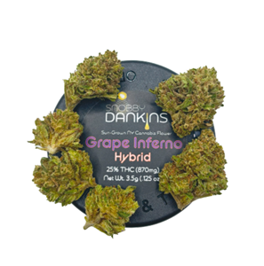 Snobby Dankins _ Flower _ Grape Inferno _ 3.5g